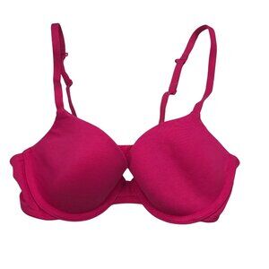 Auden The Everyday Women's Bra Lightly Lined 32B Pink New